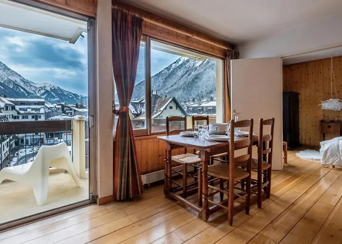 With Mont Blanc Balcony's View Апартаменты